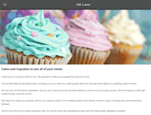 Tablet Screenshot of mbcake.com